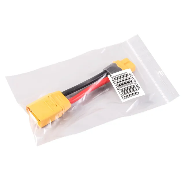 Gens Ace Accessories adaptateur XT60 femelle vers XT90 mâle 45mm