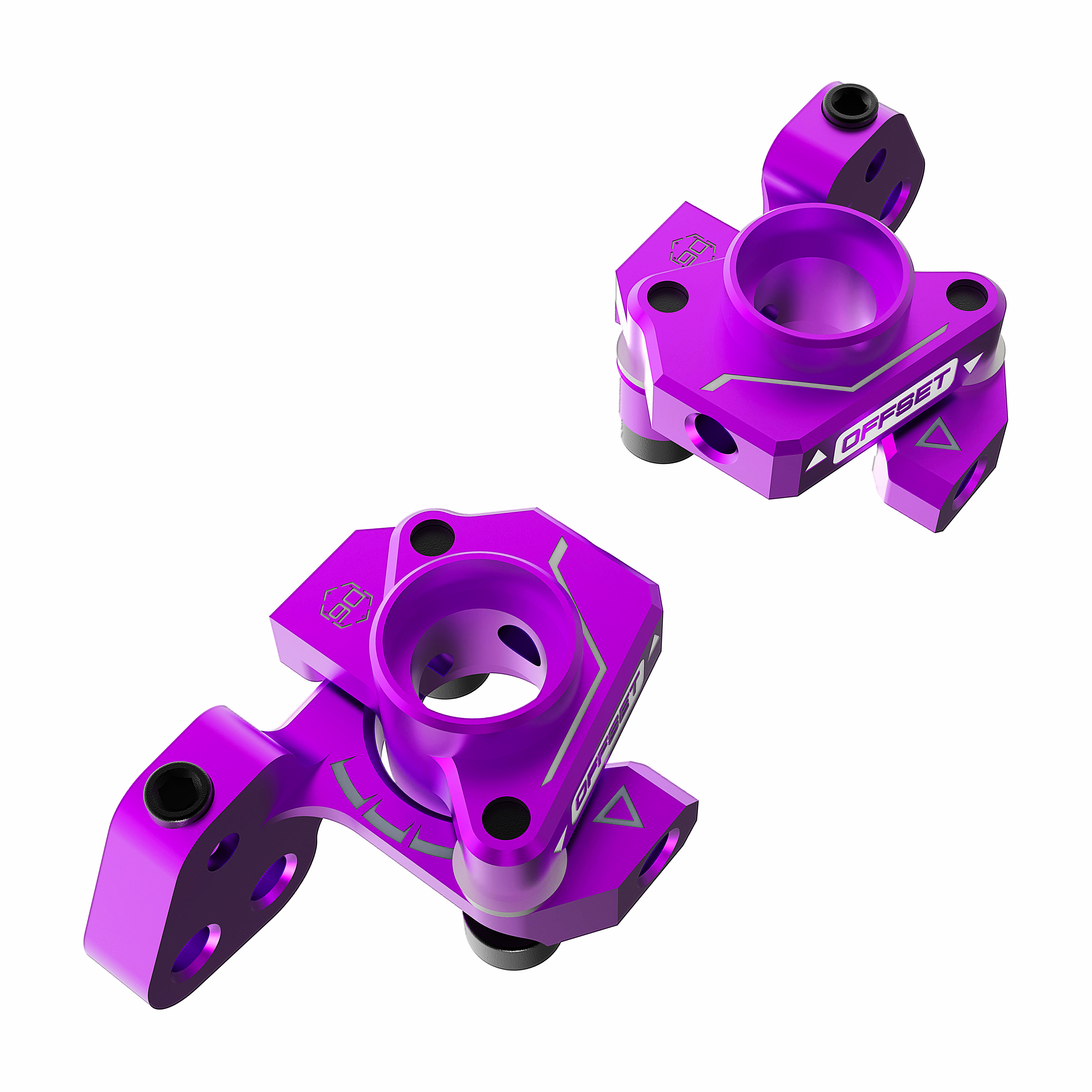 3Racing AuperD5 SAK-D6814 fusée alu KPI Auper D6 bleu