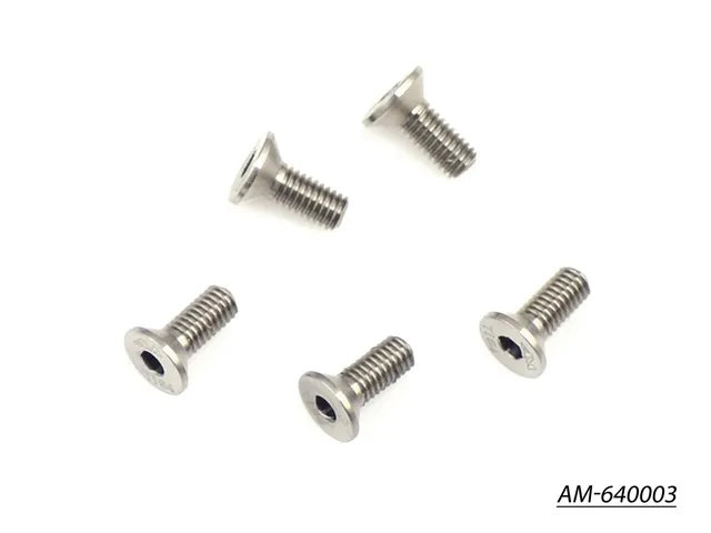 Arrowmax 64 Titanium vis fraisée M3x8 AM-640003 x5