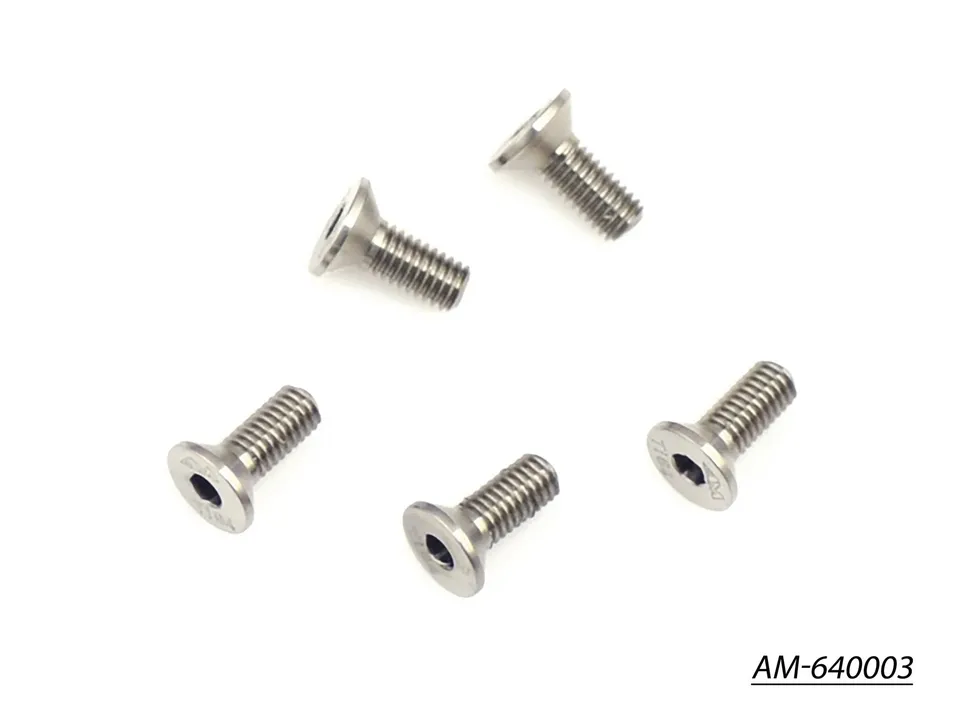 Arrowmax 64 Titanium vis fraisée M3x8 AM-640003 x5