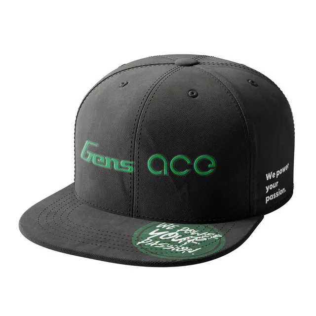 Gens Ace Cap Base casquette team RC pilote piste noire