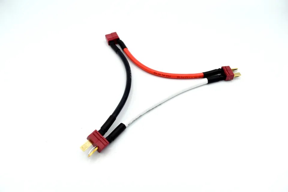 Castle Câble Série T-Plug 10AWG Double Batterie