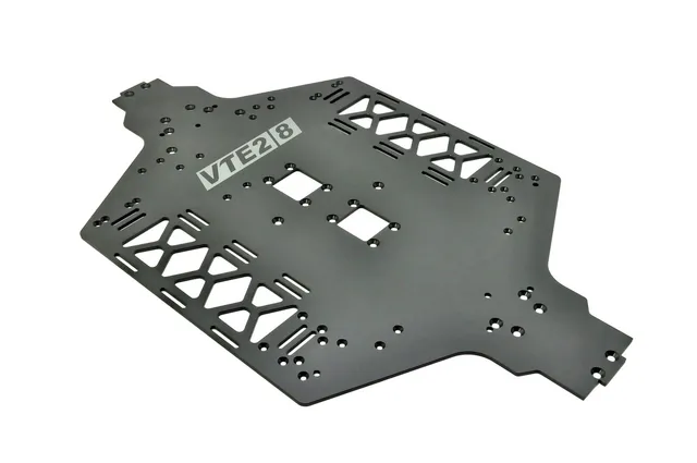 Hobao 85173 châssis alu 1/8 VTE2 360mm 390g