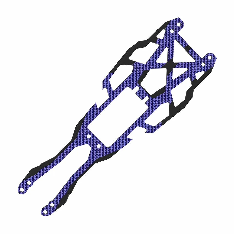 3Racing Sakura SAK-D616GA platine supérieure bleue