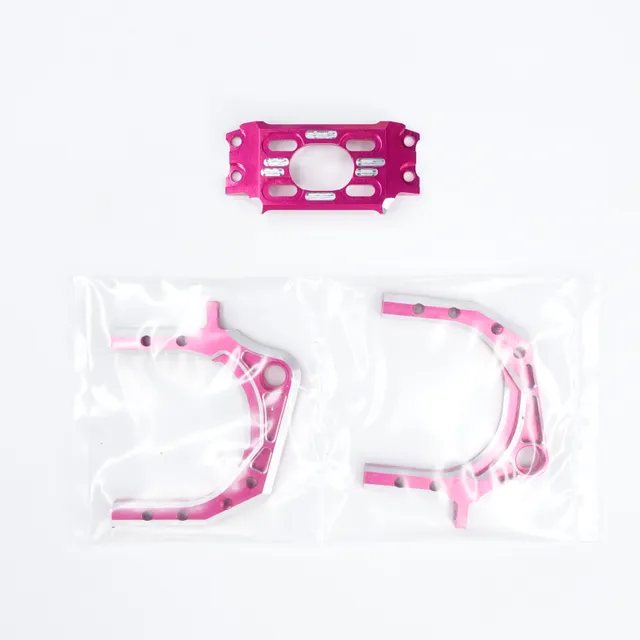 3Racing Sakura Support Moteur Alu D4 Noir