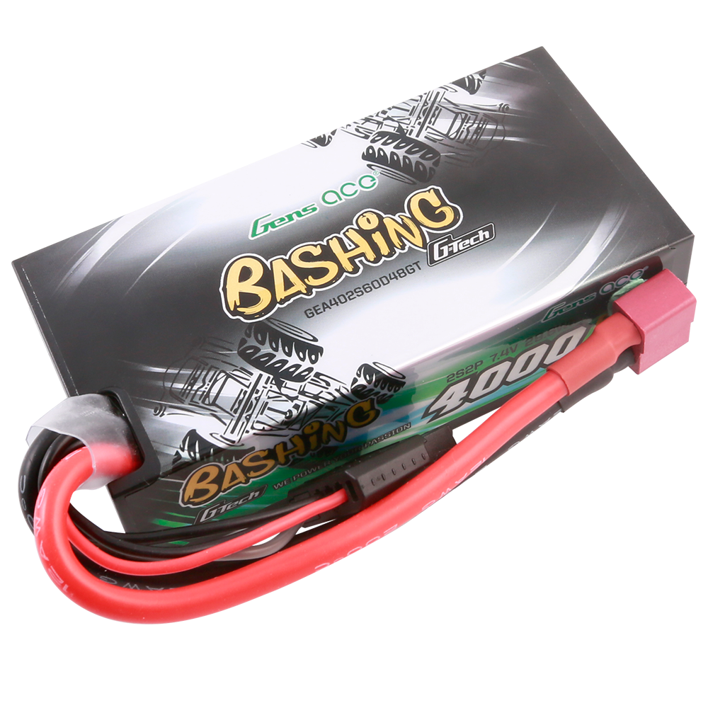 Gens ace Bashing 4000mAh 2S batterie lipo hardcase Deans