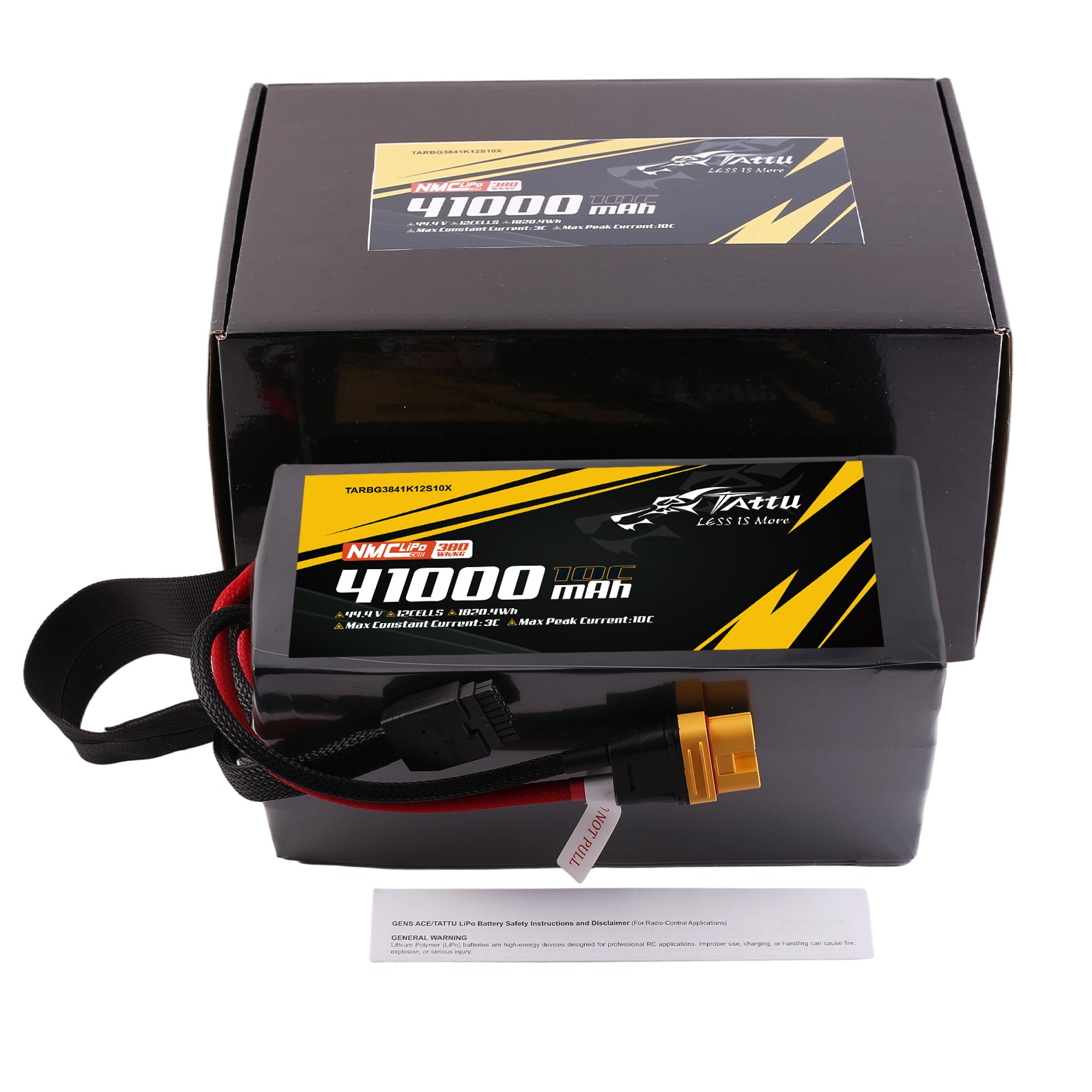 Tattu Semi-Solid 41000mAh 12S batterie drone 44.4V