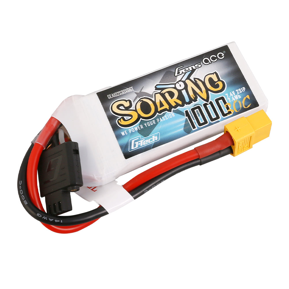 Gens Ace Air Classic batterie LiPo 2S 1000mAh 30C XT60