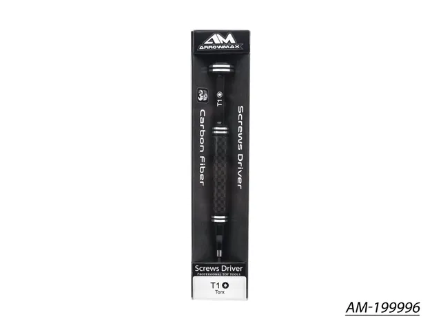 Arrowmax Special Tools Tournevis AM-199996 T1 Torx carbone