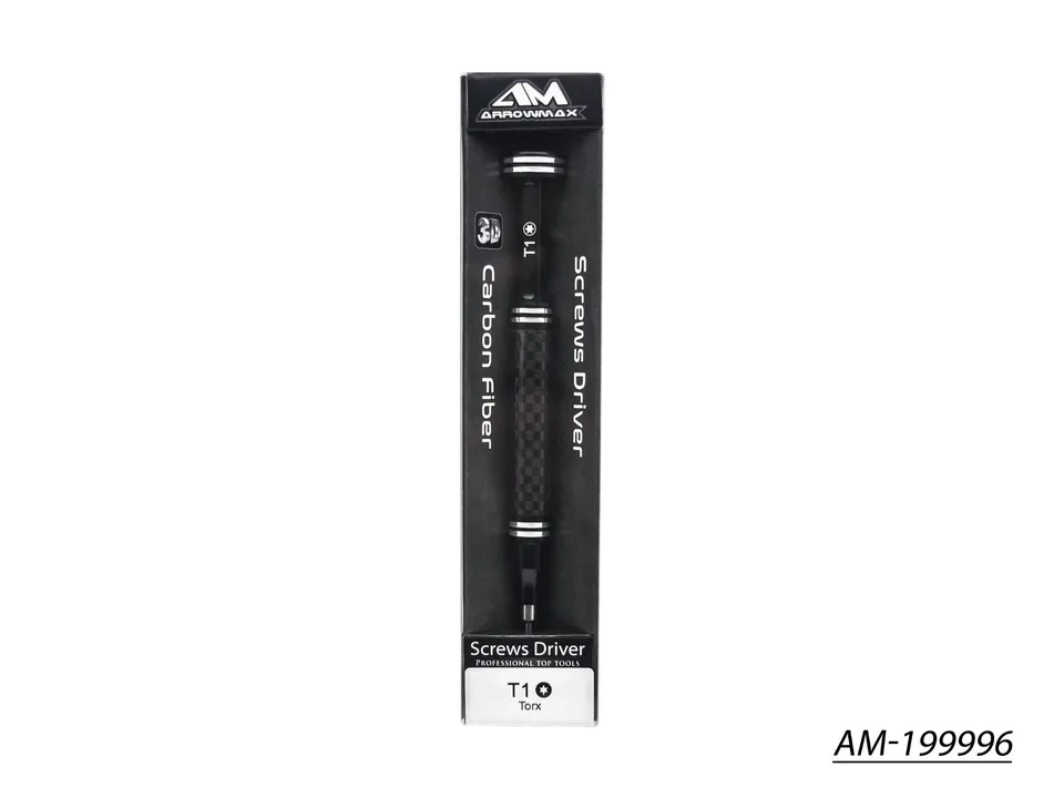 Arrowmax Special Tools Tournevis AM-199996 T1 Torx carbone