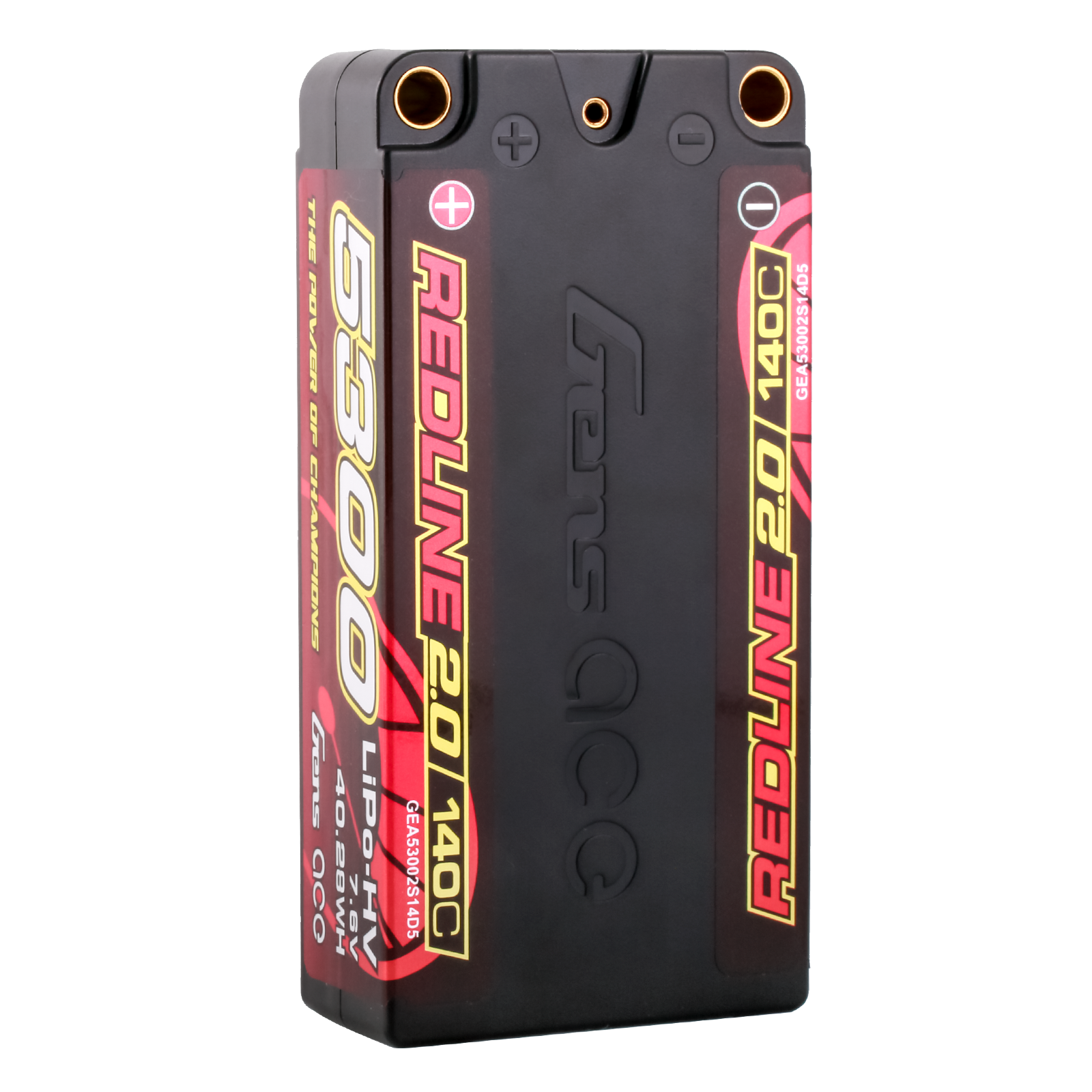 Gens Ace Redline 2.0 5300mAh 2S Shorty batterie HV 140C