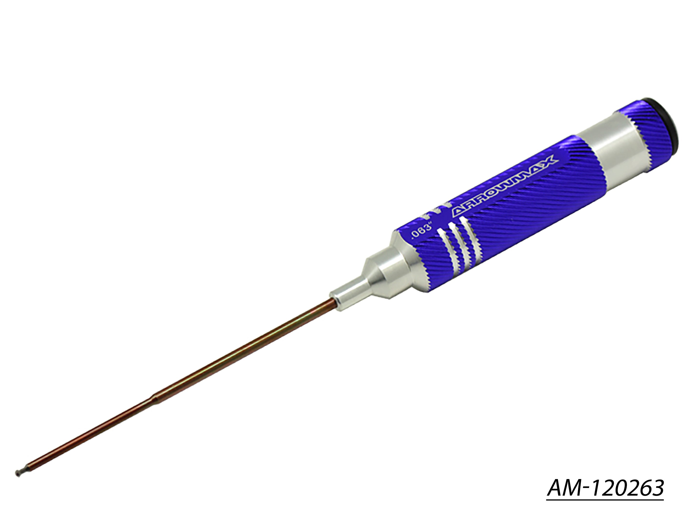 Arrowmax Purple Tools Ball Driver clé 2.0x120mm AM-120120