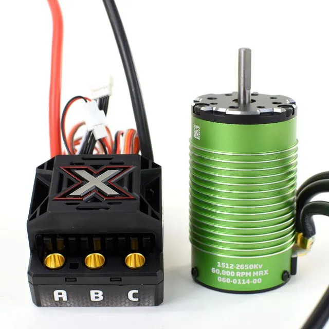 Castle Mamba Monster X Combo 1512-2650Kv V2 moteur 1/8