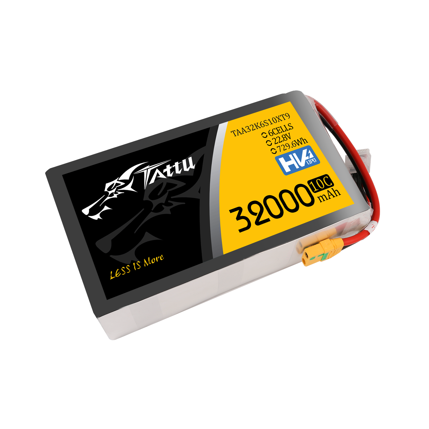 Tattu UAV Classic Batterie HV 32000mAh 6S 10C XT90-S
