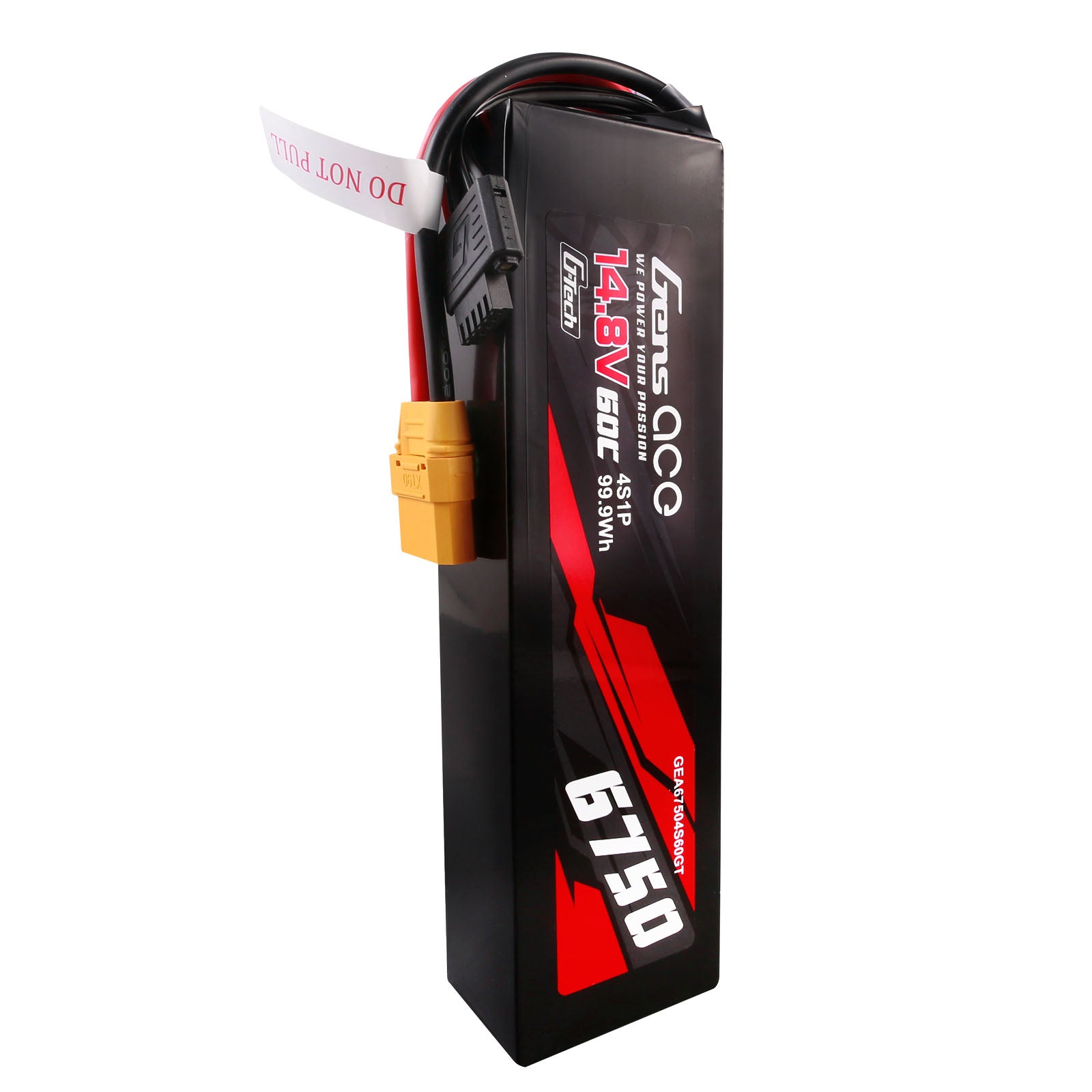 Gens Ace Car Classic 6750mAh 4S batterie lipo 60C XT90