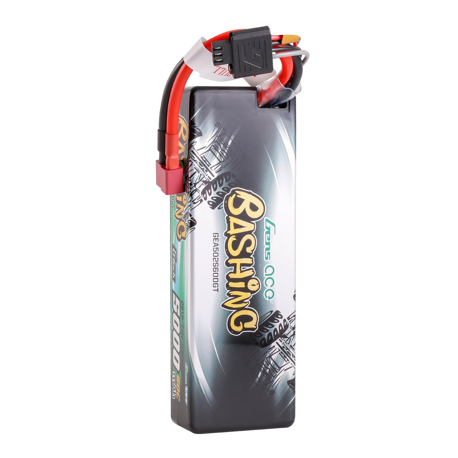 Gens Ace Bashing batterie 5000mAh 2S 60C Deans