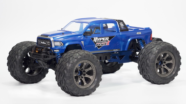 Hobao Hyper MT Plus II Monster Truck Brushless RTR Bleu