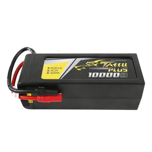 Tattu Plus 10000mAh 6S batterie LiPo 25C AS150 UAV