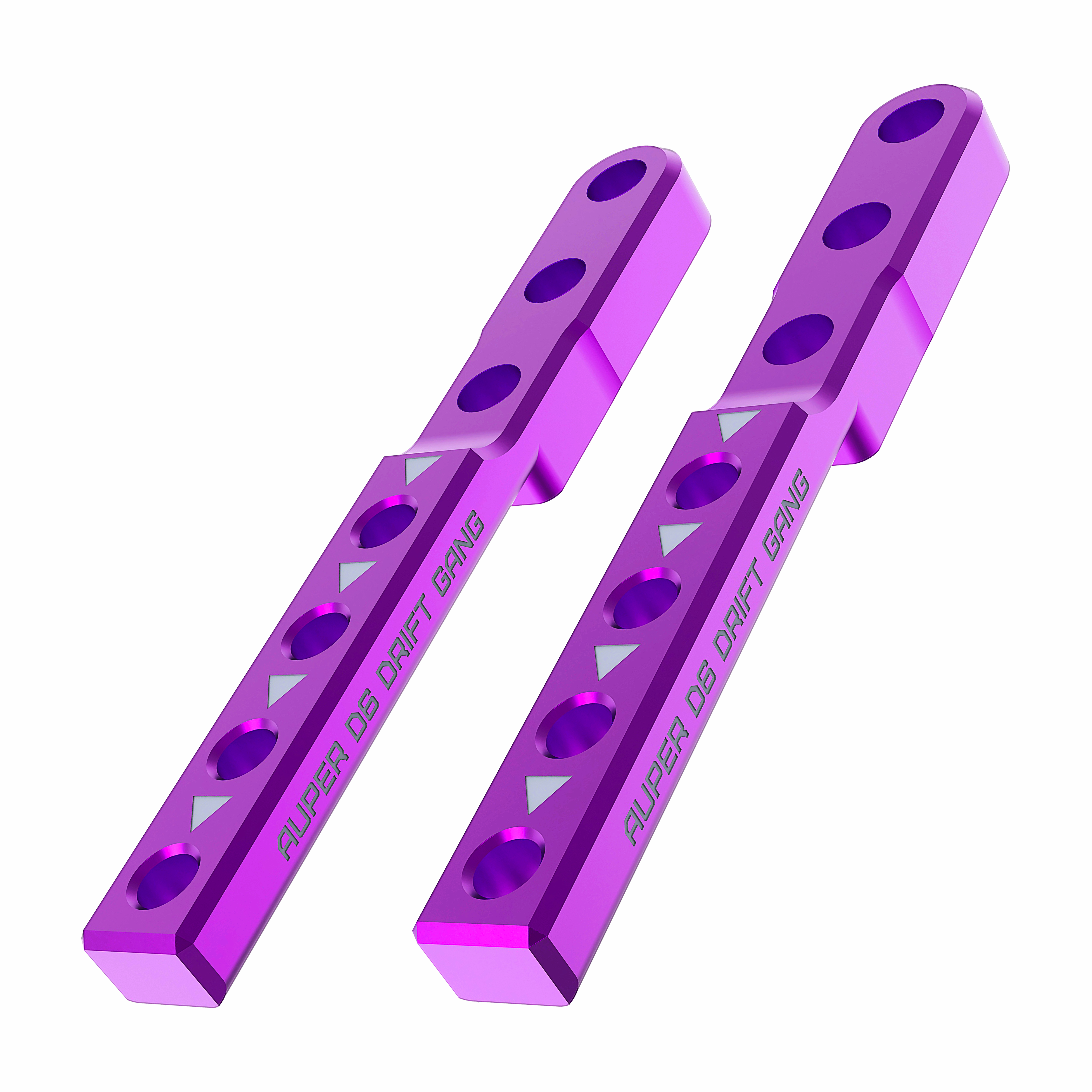 3Racing Auper SAK-D6820 support carrosserie alu bleu