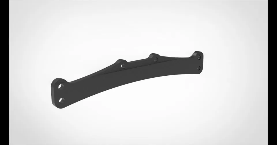 3Racing Cero SAK-CS153/FG platine carrosserie fibre Cero Sport
