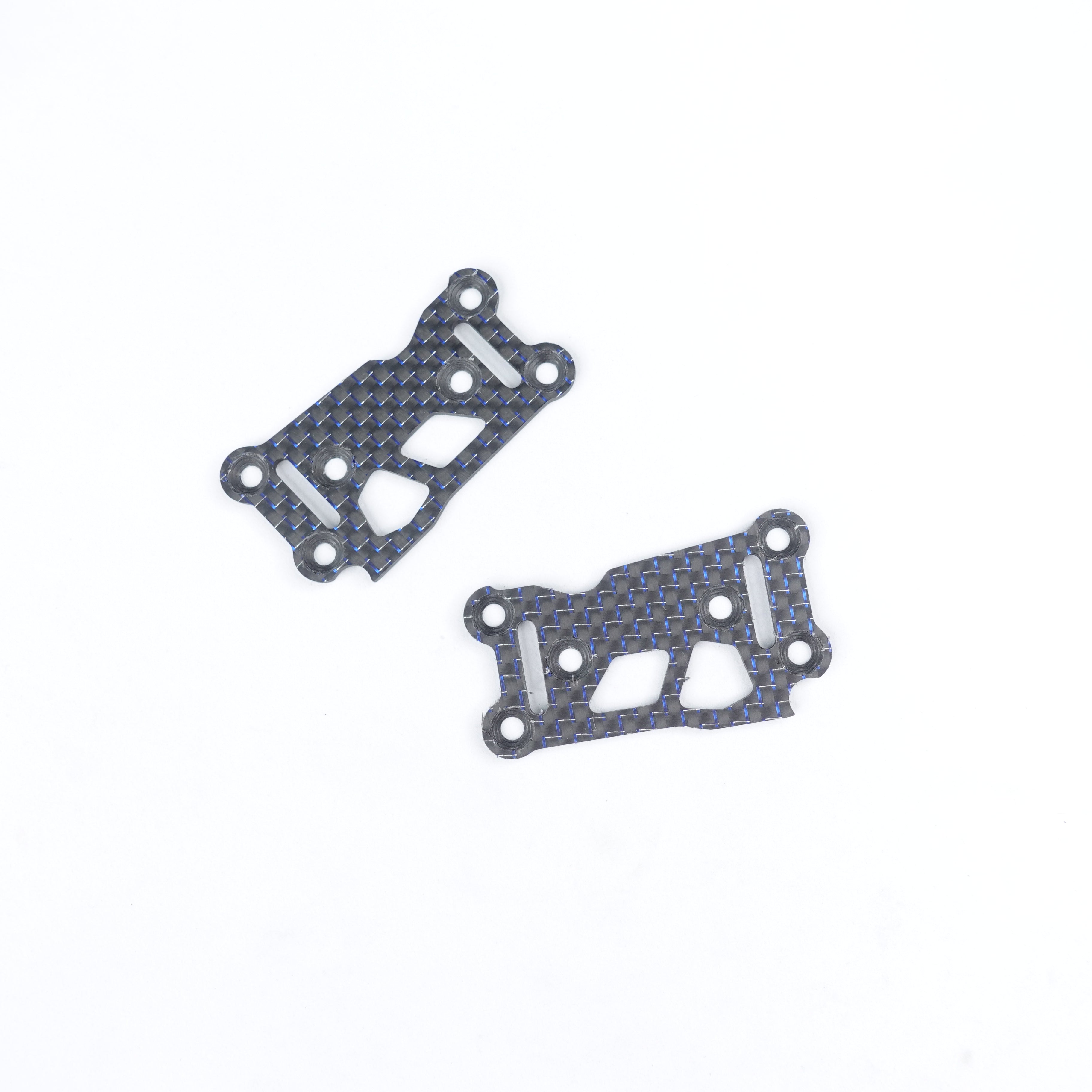 3RACING Sakura plaque arrière carbone 197mm D5SGA bleu
