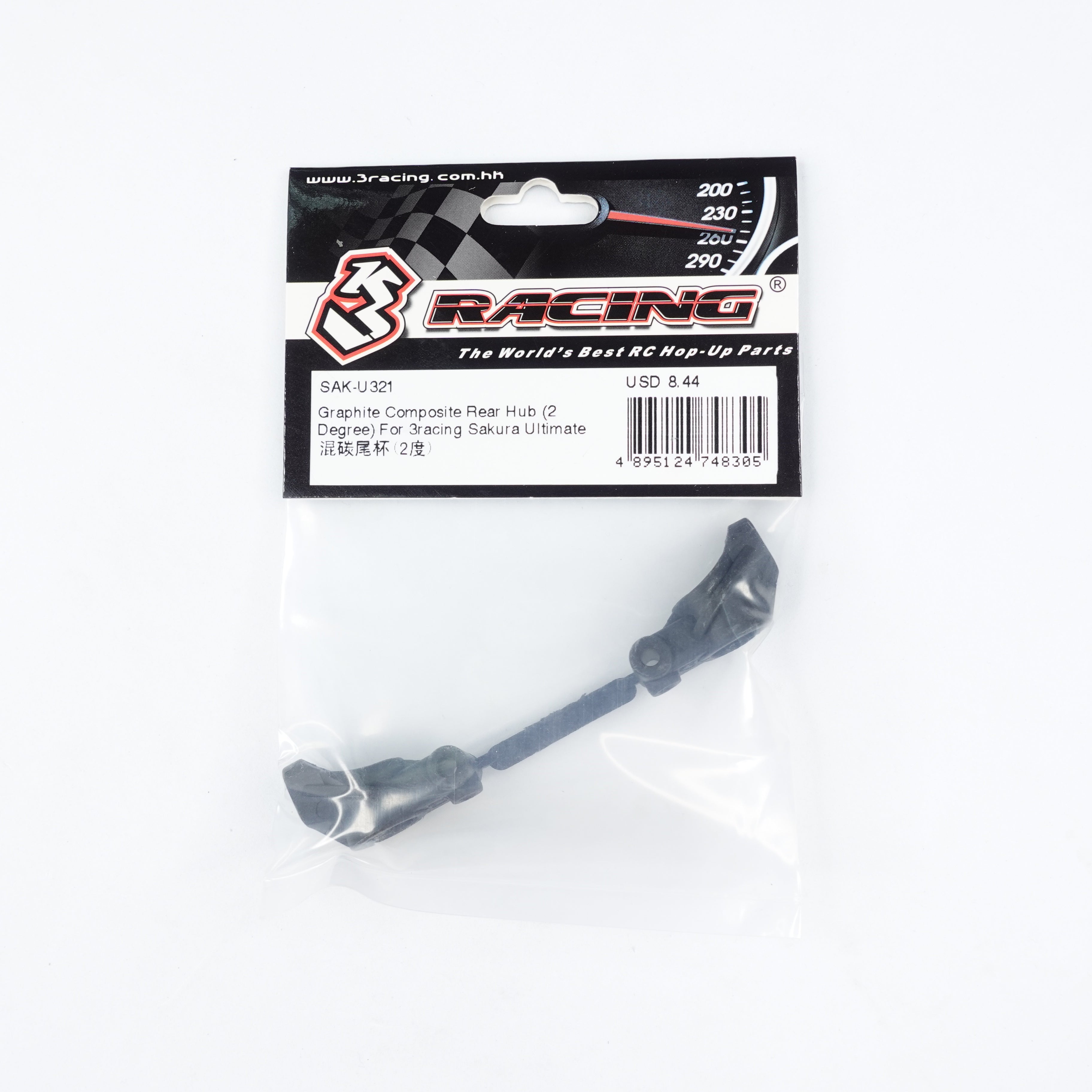 3Racing Sakura SAK-U321 fusée arrière graphite 2°