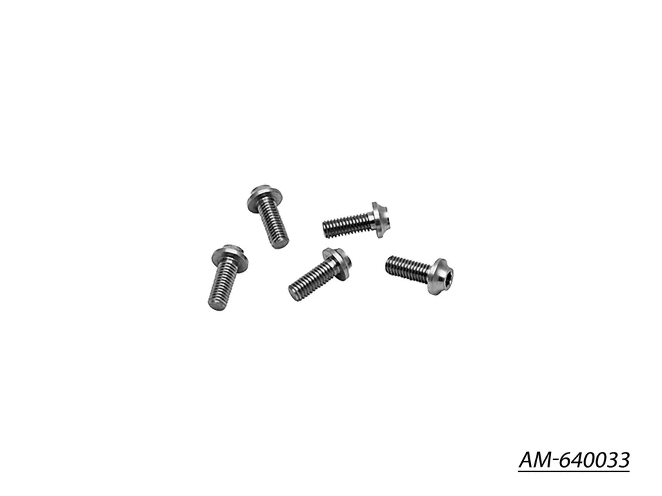 Arrowmax Screws AM-640033 vis titane M3x8 ronde (5)