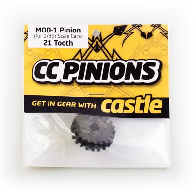 Castle Pignon Mod1 Acier 5mm 11T-23T Moteur RC