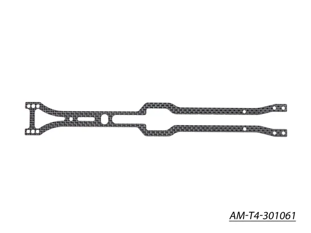 Arrowmax T4'20 AM-T4-301061 platine supérieure graphite 1.6mm