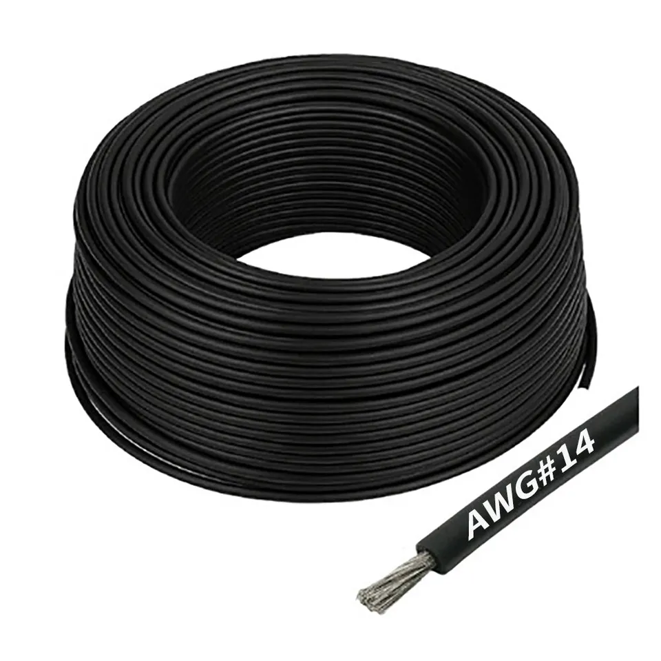 Gens Ace GEA-AWG14B fil silicone AWG14 noir 1m