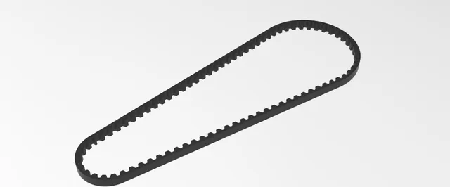 3Racing Cero SAK-CM104 courroie arrière 210mm M