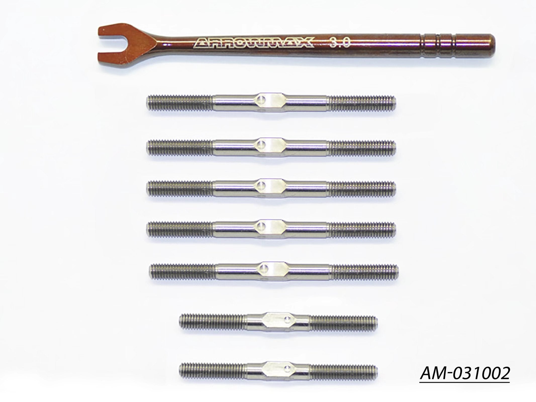 Arrowmax Turnbuckle AM-031002 biellettes titane Yokomo B-MAX4