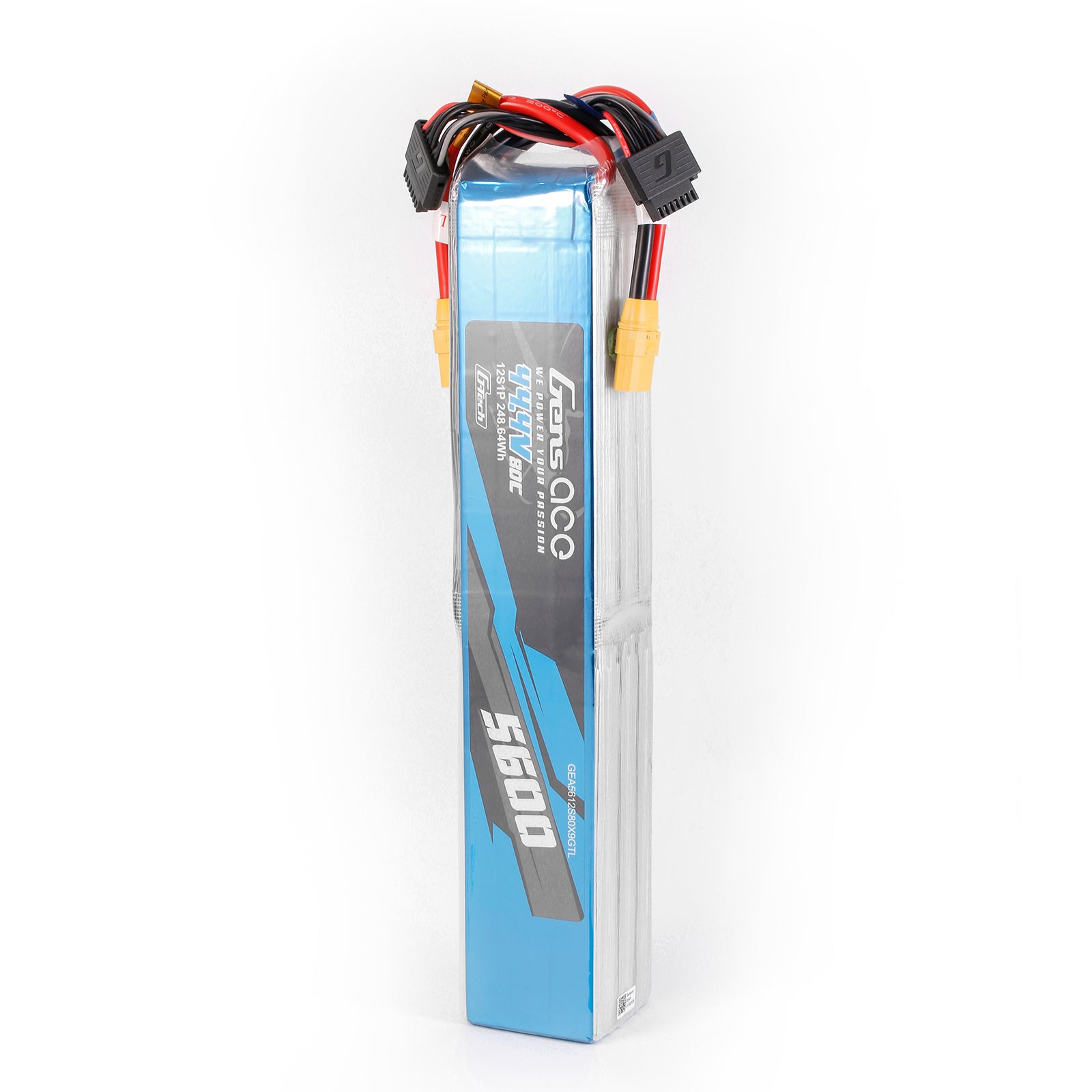 Gens Ace Air Classic 5600mAh 12S batterie hélico 80C XT90