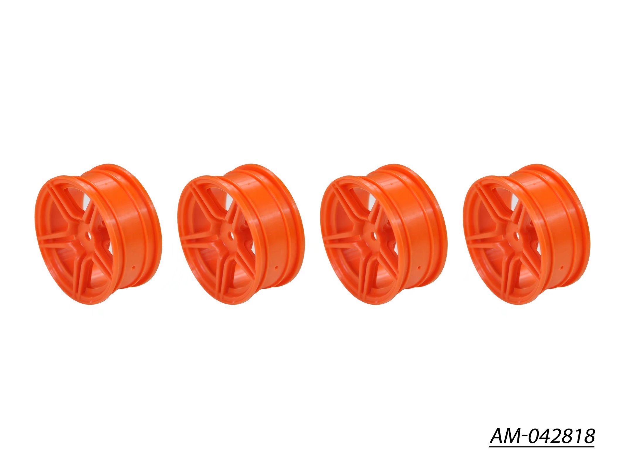 Arrowmax 5 Spoke Split AM-042818 Jantes 1/10 TC Orange +3mm x4