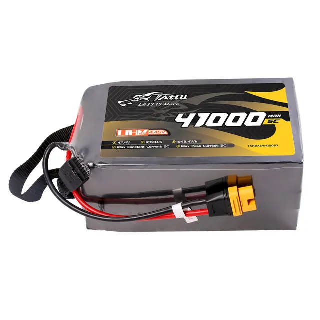 Tattu Semi-Solid State 41000mAh 12S batterie lipo drone 47.4V