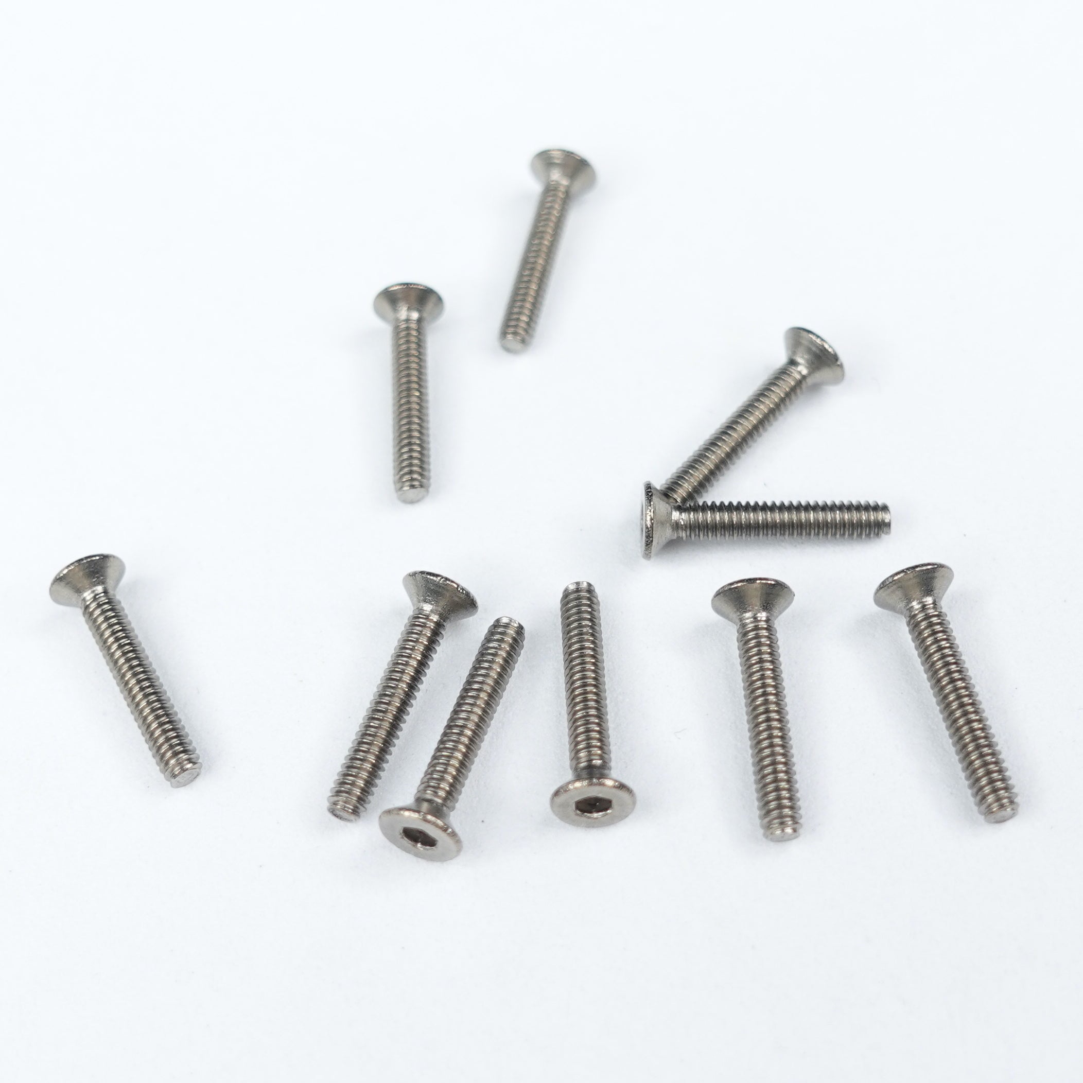 3Racing Parts vis titane tête fraisée M3x8 lot 10