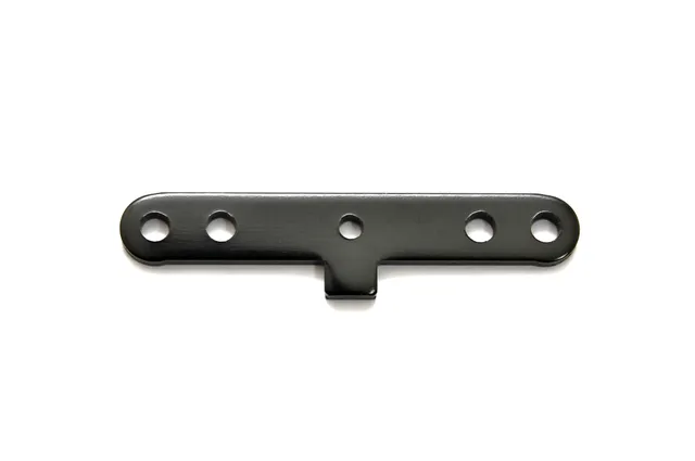 Hobao 87029B plaque suspension avant alu noire