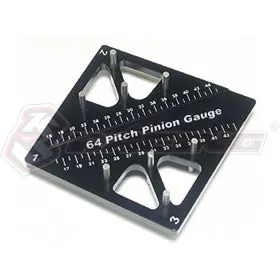 3Racing ST-007 Tools jauge carrossage pignon noir