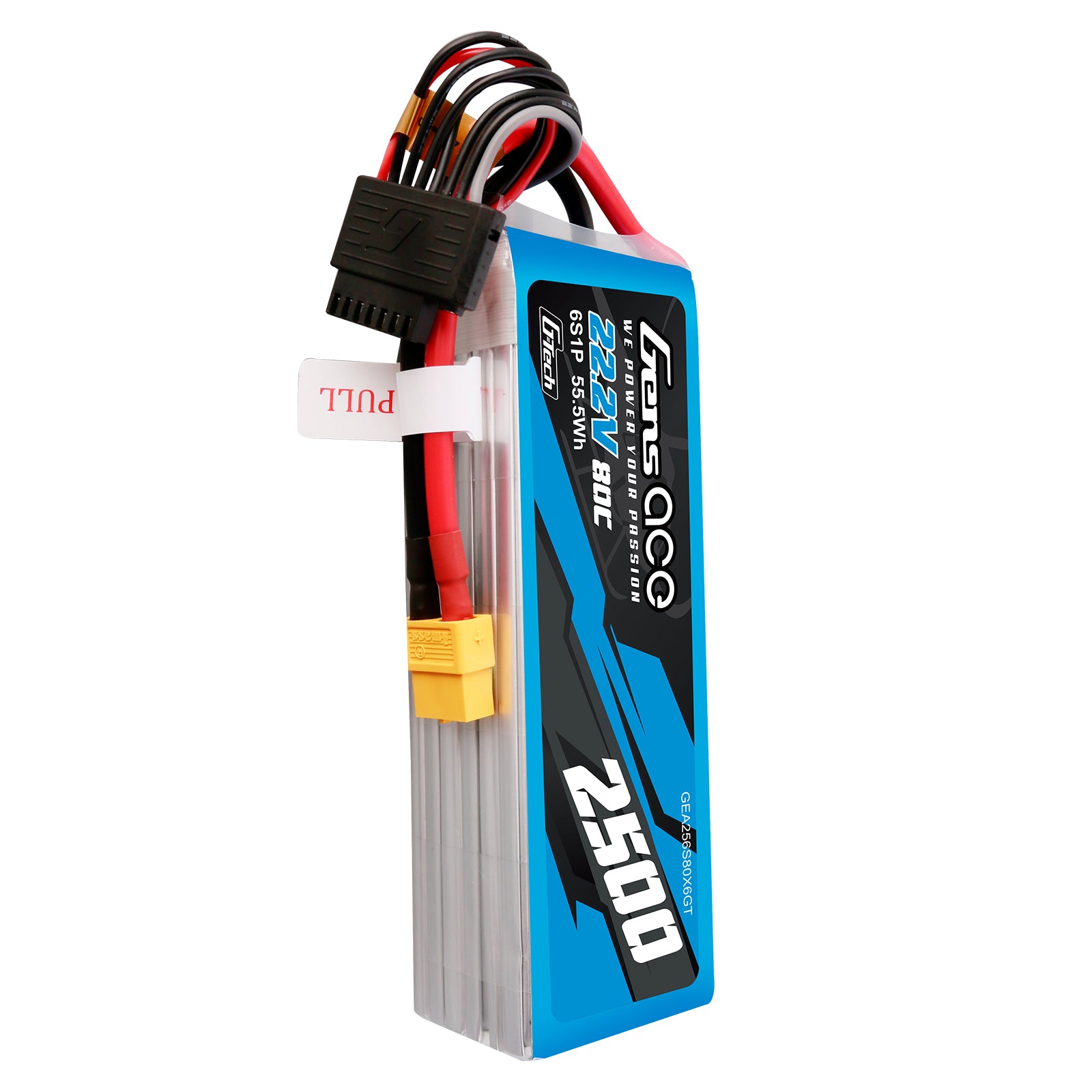 Gens ace Air Classic 2500mAh 6S batterie lipo XT60 heli
