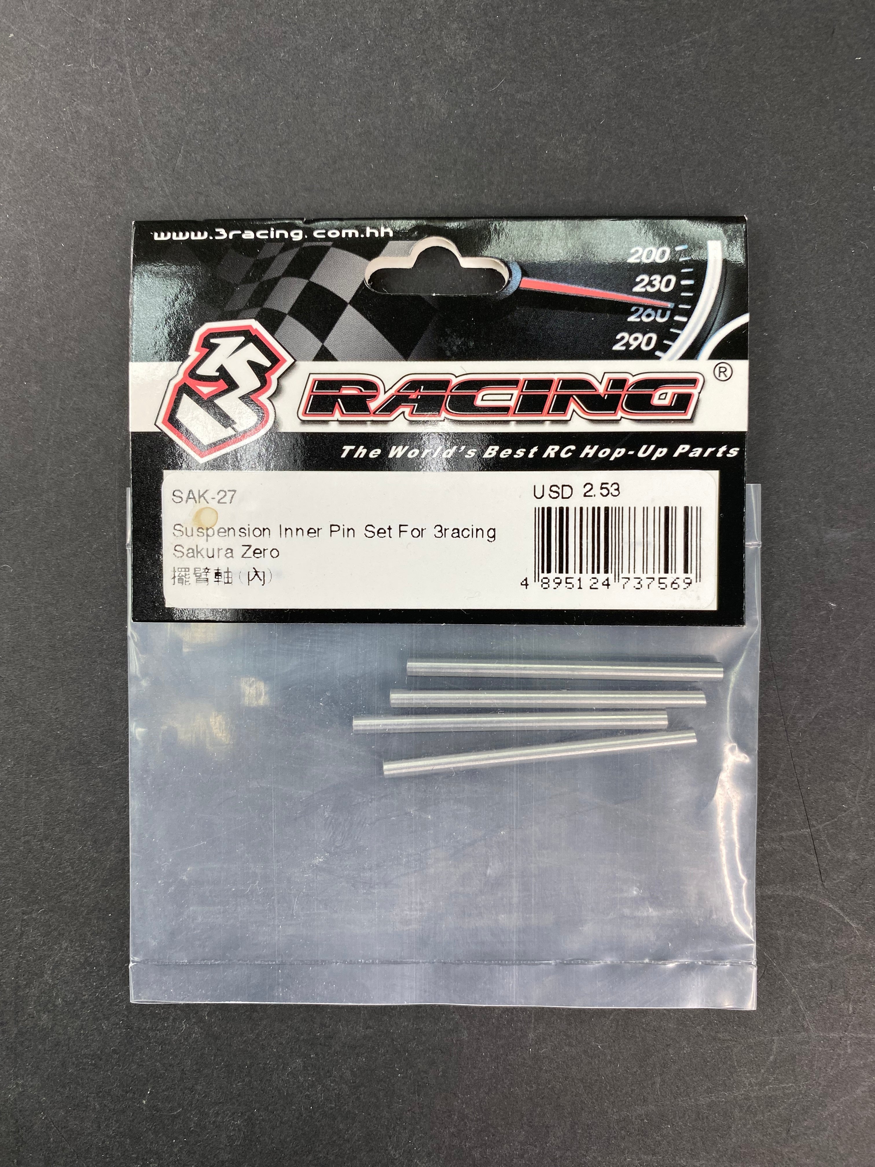 3Racing Sakura SAK-27 Kit Axes Suspension Zero