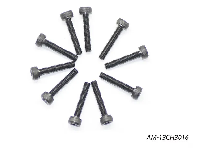 Arrowmax AM-13CH3016 vis allen cylindrique M3x16 lot de 10