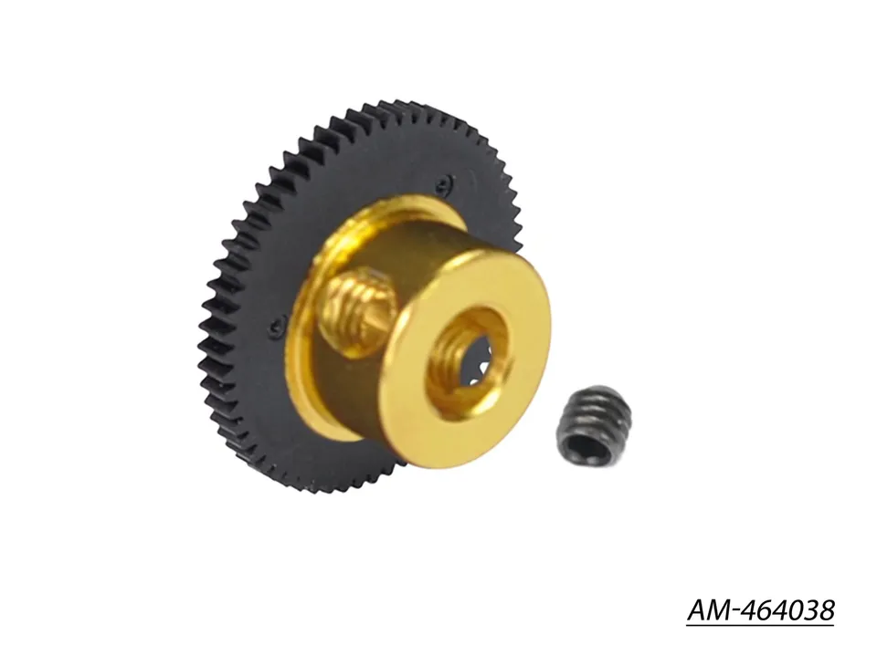 Arrowmax Gears AM-464038 pignon 64P 38T SL alu piste 1/10