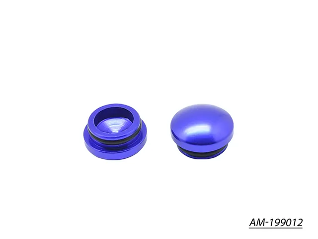 Arrowmax End Caps AM-199012 bouchon alu 14mm violet lot 2