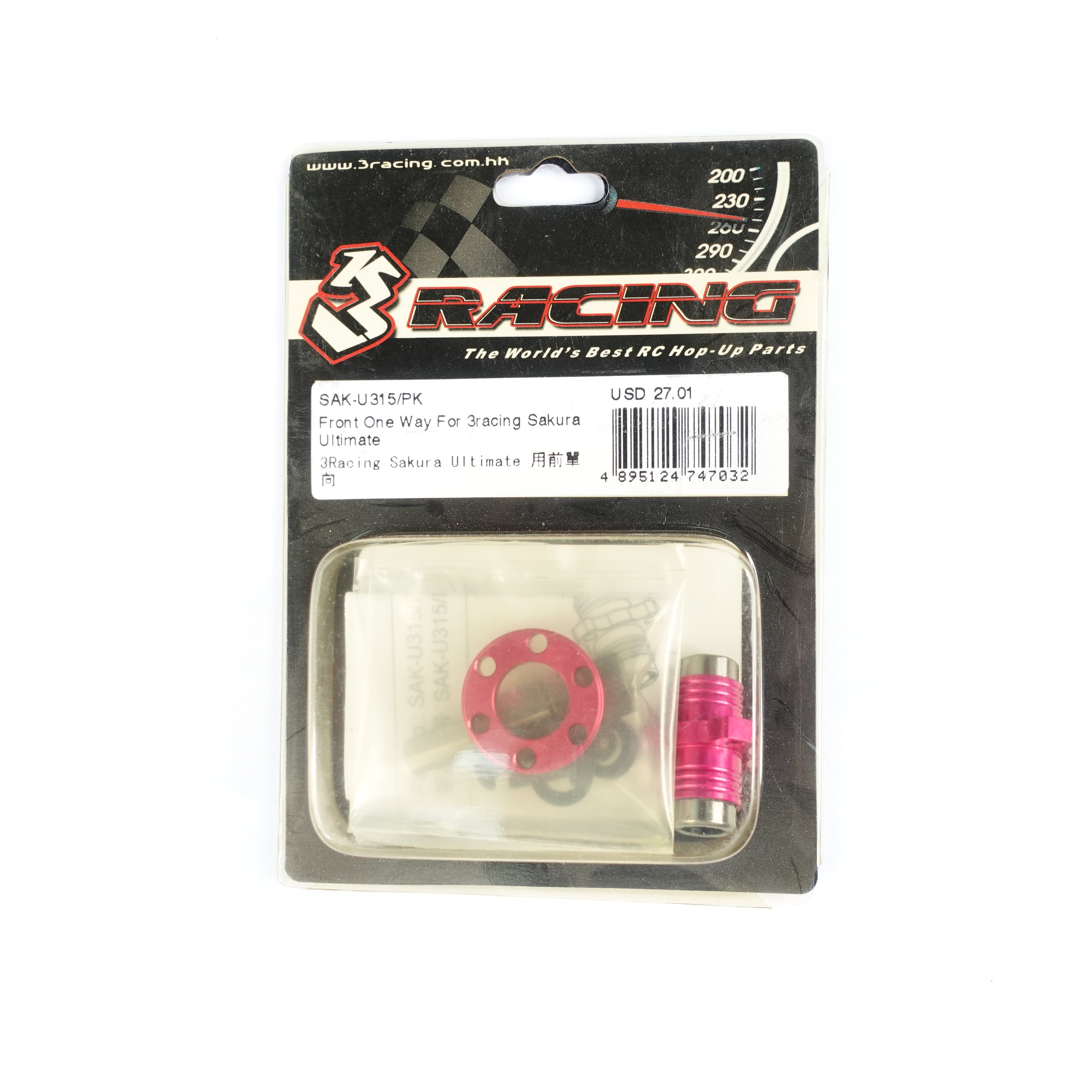 3Racing Sakura SAK-U315/PK one way avant Ultimate rose