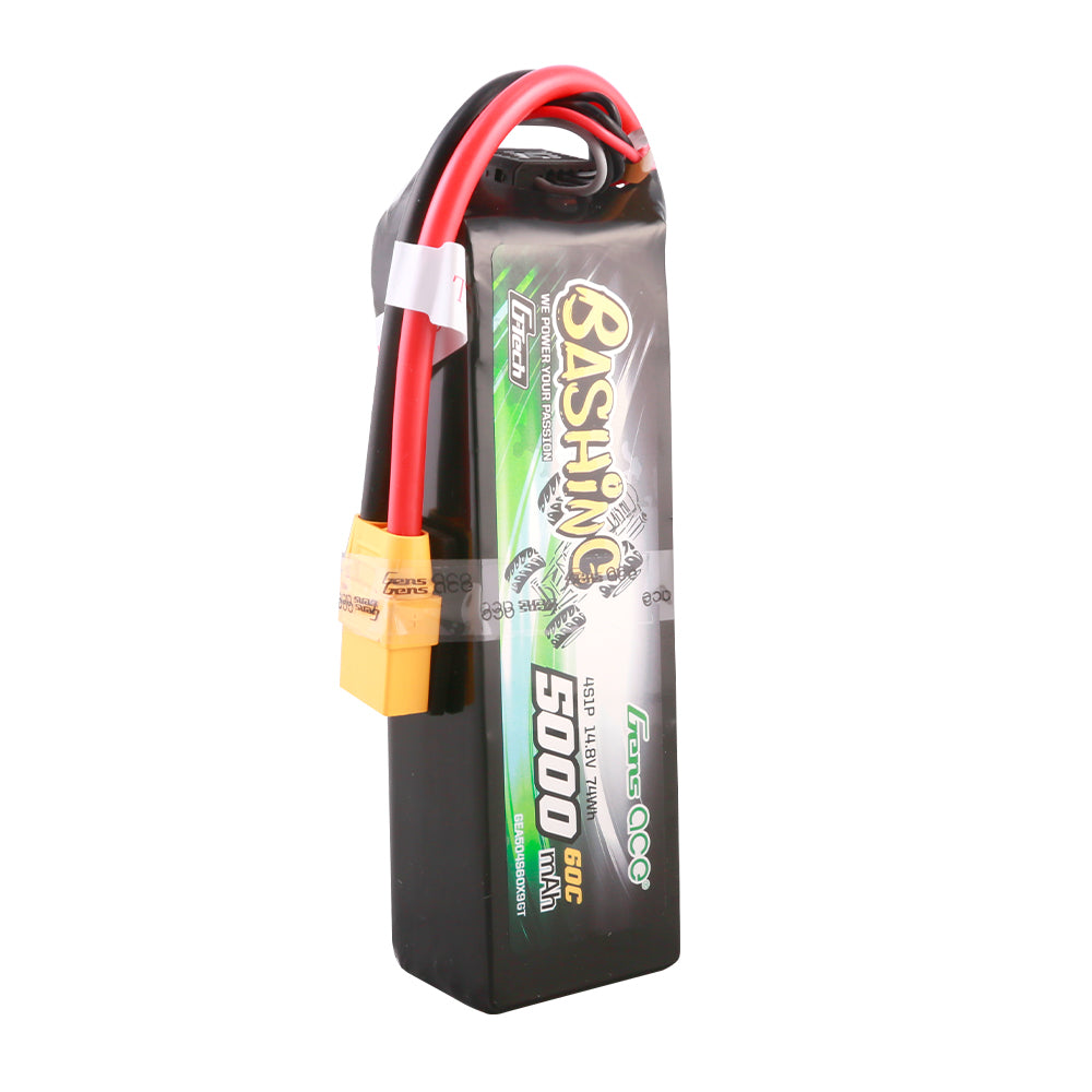 Gens Ace Bashing 5000mAh 4S batterie lipo 60C XT90