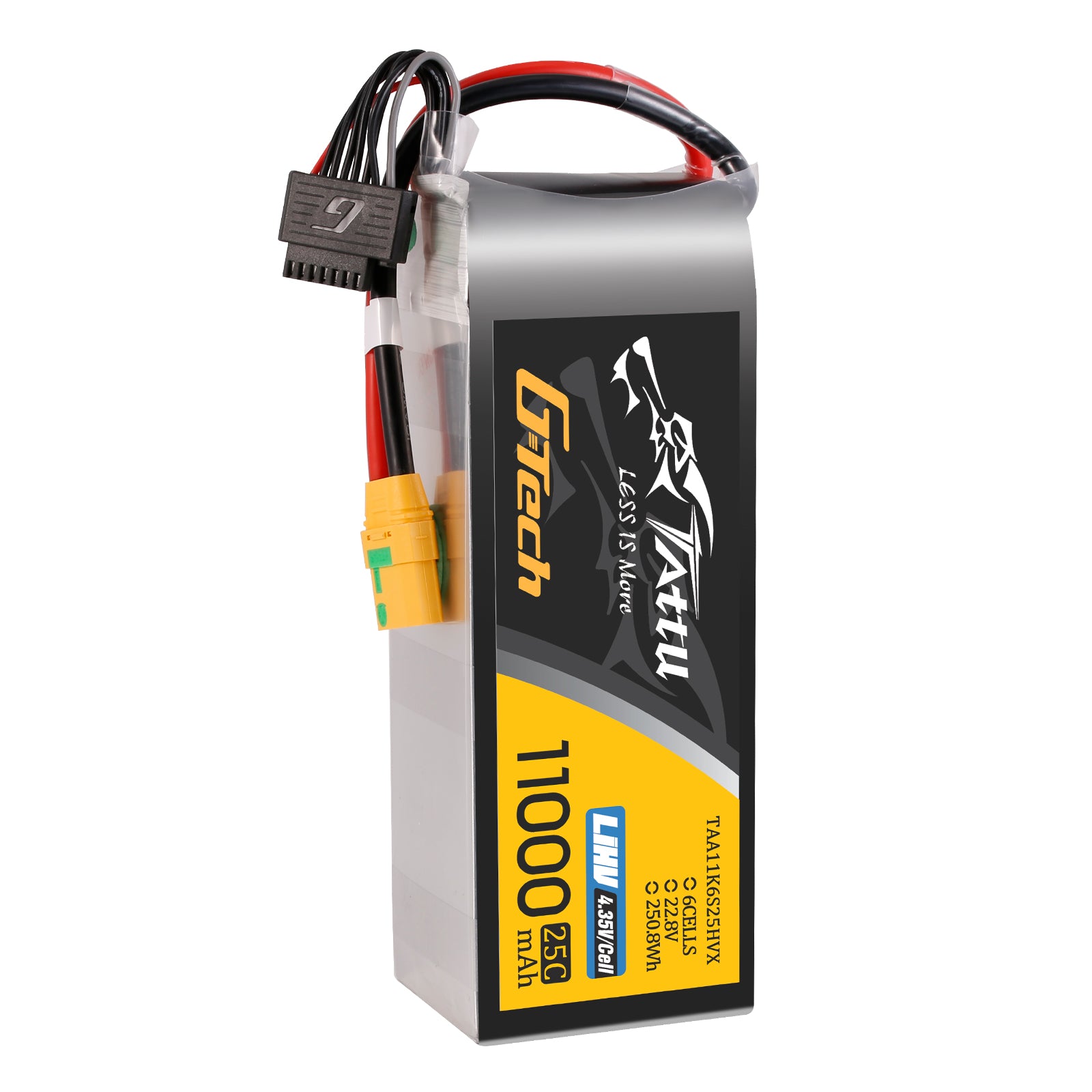 Tattu UAV 11000mAh 6S HV 25C batterie LiPo XT90-S