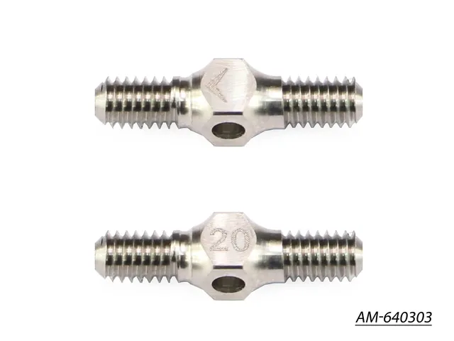 Arrowmax AM-640303 biellette titane 4x20 mm lot 2