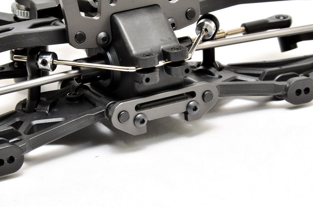 Hobao 11063 Mini ST renfort suspension avant alu RC
