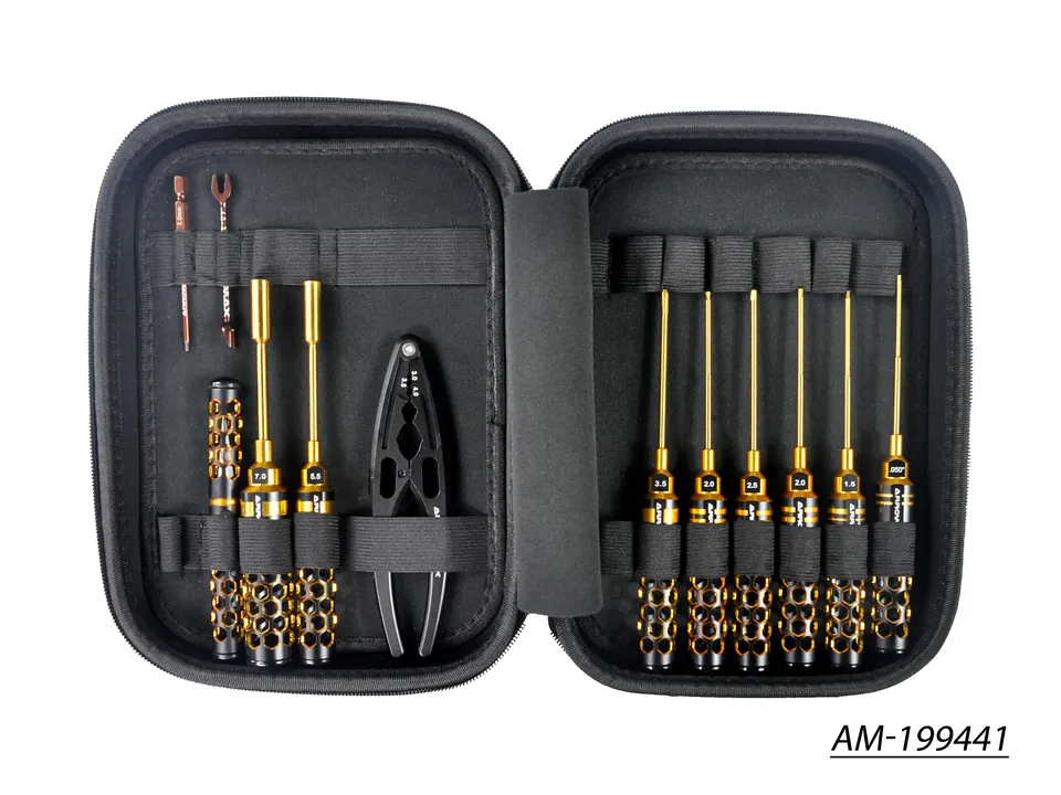 Arrowmax Toolset 1/10 Offroad 12pcs + sac AM-199441