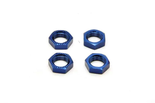 Hobao 94121BU écrou roue 17mm bleu x4